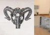 Gilde Wandobjekt, Büffel, "Steampunk Buffalo", Kunstharz, Podgląd zdjęcia produktu 2