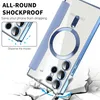 A phone case is shown on a cracked surface, illustrating its shockproof capabilities. Produktbild-Vorschau