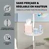 Étagère de salle de bain télescopique Bremermann, Voir les images du produit 3