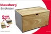 CHLEBAK POJEMNIK NA PIECZYWO DWUSTRONNY KLAUSBERG KB-7386 Podgląd zdjęcia produktu 14