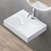 doporro Lavabo da Appoggio o Sospeso Rettangolare 60 cm in Anteprima dell’immagine prodotto 1