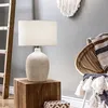 Perenz - keramická stolná lampa béžová, Ø35 H55 cm, E27 max Náhľad obrázku produktu 9