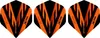 XQMax Design PVC Flightt schwarz orange Standard A Produktbild-Vorschau 1