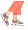 Rieker Sandalen Damen Kunstleder Blau Größe: 38 Produktbild-Vorschau 22