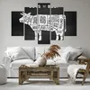 Bild auf Leinwand - Leinwandbild - Kuh Rindfleisch Kochen Produktbild-Vorschau 6