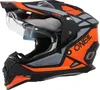 Oneal Visier Sierra Helm R Orange/Black/Gray  Größe: OS Podgląd zdjęcia produktu 2