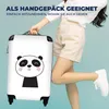 MuchoWow® Koffer Handgepäck Trolley Rollkoffer Kleine Produktbild-Vorschau 4