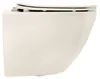 Misa Wc Podwieszana Rea Carlo Mini Rimless Ecru Podgląd zdjęcia produktu 3