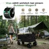 Sekey XXL Plus Bollerwagen Faltbar mit Extra Breite Räder, Produktbild-Vorschau 2