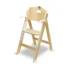 Lionelo Floris Chaise haute en bois pour enfants - Blanc Voir les images du produit 11