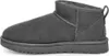 A side view of a single gray UGG boot. Voir les images du produit