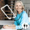 5X Hands Free Lupe mit Licht Hängenden Hals, für Das Lesen Produktbild-Vorschau 10