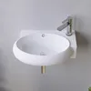 AQUABATOS Keramik Hängewaschbecken 44x29x13.5cm Badezimmer Produktbild-Vorschau 7