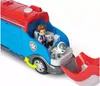 A toy vehicle with figures inside, shown from a side angle. Produktbild-Vorschau