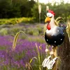 Keramik Huhn Garten Dekoration Harz Gartenpfahl Tier Figur Produktbild-Vorschau 5