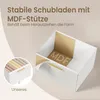 SONGMICS Kommode mit 4 Schubladen Schmaler Produktbild-Vorschau 5