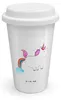 Mr. & Mrs. Panda Kaffeebecher To Go Einhorn Pupsen - Weiß - Produktbild-Vorschau 1