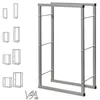 V2Aox Kaminholzständer Metall, Kaminholzregal innen, Produktbild-Vorschau 5