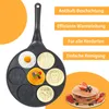 Pancake Pfanne, Antihaft Pancake Maker 7 Löcher mit Produktbild-Vorschau 4