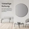 Spiegel rund TALOS Picasso schwarz Ø 100 cm - mit Produktbild-Vorschau 4