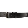 Büffelleder Gürtel in Schwarz 38 mm breit, Zeitlos für Produktbild-Vorschau 4