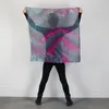 Baumwollschal – Allover-Muster – Tie-Dye – quadratischer Produktbild-Vorschau 9