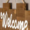 levandeo Schild Welcome Holz 50x23cm Dekoschild Wanddeko Produktbild-Vorschau 5