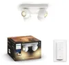 Philips Hue White ambience Buckram Viererspot, Produktbild-Vorschau 1