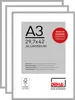 DEHA Design Bilderrahmen Boston (3er Set), A3 29,7x42 cm, Produktbild-Vorschau 2