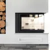 Kaminrost 10x40 cm, Kaminlüfter gerade, weiß, Produktbild-Vorschau 4