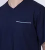 Moonline - Herren Shorty Schlafanzug kurz Pyjama mit Produktbild-Vorschau 3