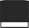 A black couch table on a white background. Produktbild-Vorschau