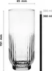 Glasmark KROSNO 1992 Gläser-Set 6-teilig Cocktailgläser Produktbild-Vorschau 2