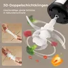 Tritatutto elettrico da 500 W, robot da cucina con ciotola Anteprima dell’immagine prodotto 5