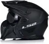 A black modular motorcycle helmet is shown against a white background. Anteprima dell’immagine prodotto