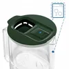 Wessper Glas Wasserfilterkanne Grün 2L mit LED Anzeige + 1 Produktbild-Vorschau 5