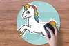 MuchoWow® Mauspad Mousepad Eine Illustration eines Produktbild-Vorschau 3