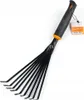 Kleine Metall-Gartenrechen, fächerförmig, 380 mm, Polax Produktbild-Vorschau 2