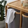 Lumaland 12202, 60 l, Prostokątny, Bambusowy, Bawełna, Podgląd zdjęcia produktu 5