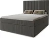 Boxspringbett Nero mit 2 Bettkästen, 200x200, Farbe: Produktbild-Vorschau 1