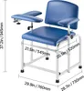 SucceBuy Fauteuil de prélèvement sanguin avec accoudoirs Voir les images du produit 8