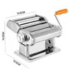 Vigevee Noodlemachine, roestvrij staal, met 2 messen en 9 Productafbeelding-voorbeeld 2
