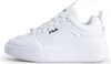 A white Fila sneaker is shown from a side angle against a white background. Podgląd zdjęcia produktu