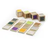 Mamabrum - Jeu sensoriel Montessori en bois : 4 cubes et 12 Voir les images du produit 14