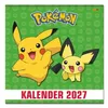 Pokémon Wandkalender 2027 mit 12 verschiedenen Motiven, Produktbild-Vorschau 1