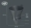 ALFI koffiefilter "Aroma plus" flex, 1x4, grafietkleur Productafbeelding-voorbeeld 8