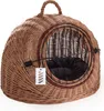Panier en osier pour chats et autres animaux, panier ovale Voir les images du produit 20