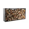 A rectangular firewood rack filled with logs, presented against a white background. Podgląd zdjęcia produktu