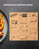 FRITZTOWN® Deli Paper Braun 25x25 cm – 100 Blatt | Produktbild-Vorschau 2