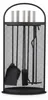 Relaxdays Kaminbesteck modern, Kamingarnitur Set 5 teilig, Produktbild-Vorschau 10